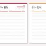 Printable Lecture Notes Note Taking Template College Student – Etsy Throughout Lecture Note Template