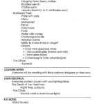 Production Meeting Report – Lorely Dedrickstage Manager Throughout Script Supervisor Notes Template