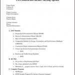 Project Kickoff Meeting Template ~ Addictionary Regarding Project Kickoff Meeting Template