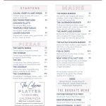 Purple, Blue & White Modern Takeaway Menu Template A4 Portrait 2 Intended For Takeaway Menu Template Free