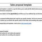Sales Proposal (How To Write) | 8 Free Templates & Examples In Business Sale Proposal Template