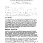 Sample Grant Proposal Non Profit | Template Business Pertaining To Funding Proposal Template