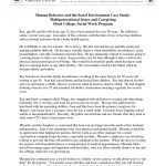 Sample Social Work Case Study Assessment | Classles Democracy For Social Work Case Notes Template