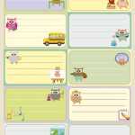 School Labels | Paraligo Within Book Label Template Free