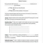 Service Contract Template And Important Terms To Write With Regard To How To Make A Business Contract Template