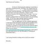 Student Teacher Ms. Tiffany Hedrick: Parent Letter Inside Letter To Parents Template From Teachers