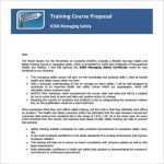 Training Proposal Template – Free Sample, Example, Format Download! In Workshop Proposal Template