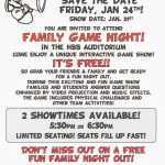 Welcome To Hbb Pertaining To Family Night Flyer Template